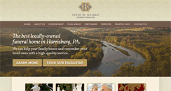 Desktop Screenshot of jessegeiglefuneralhome.com